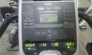 An Hour on the Elliptical